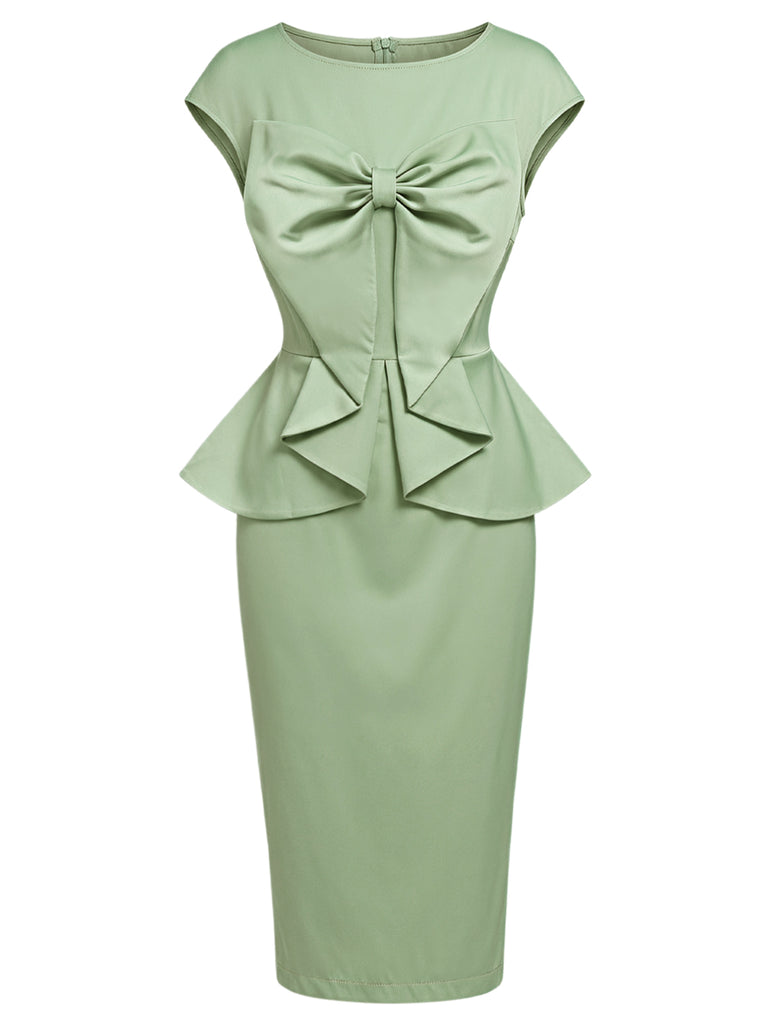 [Pre-Sale] Champagne 1940s Vintage Retro Dress 3