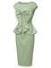 [Pre-Sale] Champagne 1940s Vintage Retro Dress 4