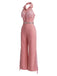 [Pre-Sale] Dark Pink 1970s Vintage Classic Jumpsuit 3