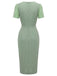 [Pre-Sale] 1930s Bow Vintage Classic Dress 4