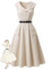 [Pre-Sale] Beige 1960s Vintage Classic Dress