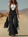 1930s Fringe Suede Suspender Jumpsuit 4