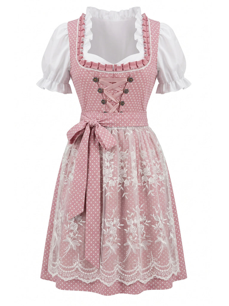 1950s Square Neck Two Piece Set 5