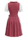 1950s Square Neck Two Piece Set 8