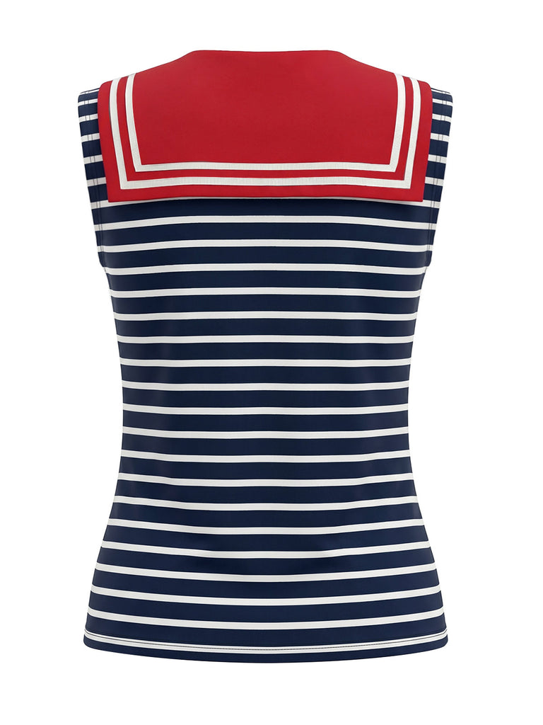 [Pre-Sale] Rblw 1950s Striped Patchwork Two Piece Set 4