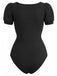 [Pre-Sale] Black 1950s Square Neck Two Piece Set 4