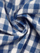 Blue 1950s Vintage Plaid Spaghetti Strap Dress 9