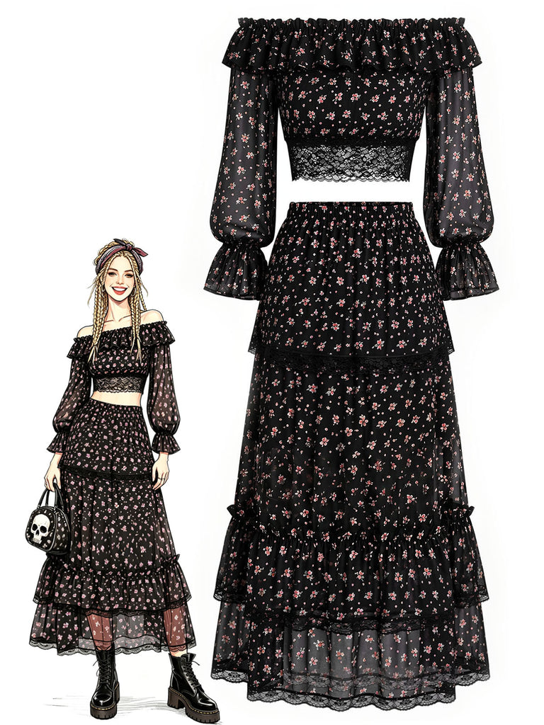 [Pre-Sale] Black 1950s Vintage Retro Dress 2