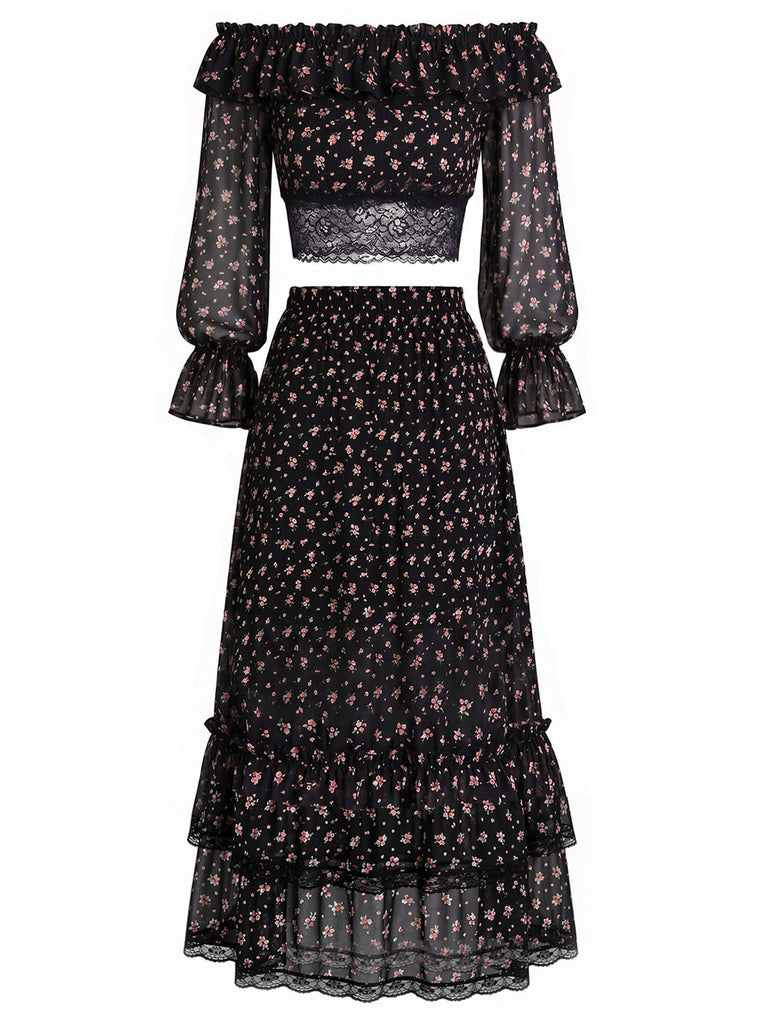 [Pre-Sale] Black 1950s Vintage Retro Dress 5