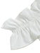 [Pre-Sale] White 1950s Ruffle Blouse 6