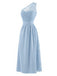 [Pre-Sale] Light Blue 1960s Lace Patchwork Dress 4
