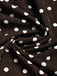 [Pre-Sale] Brown 1930s Polka Dot Dress 8