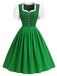 [Pre-Sale] Lake Green 1950s Ruffle Two Piece Set 3