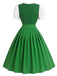 [Pre-Sale] Lake Green 1950s Ruffle Two Piece Set 5
