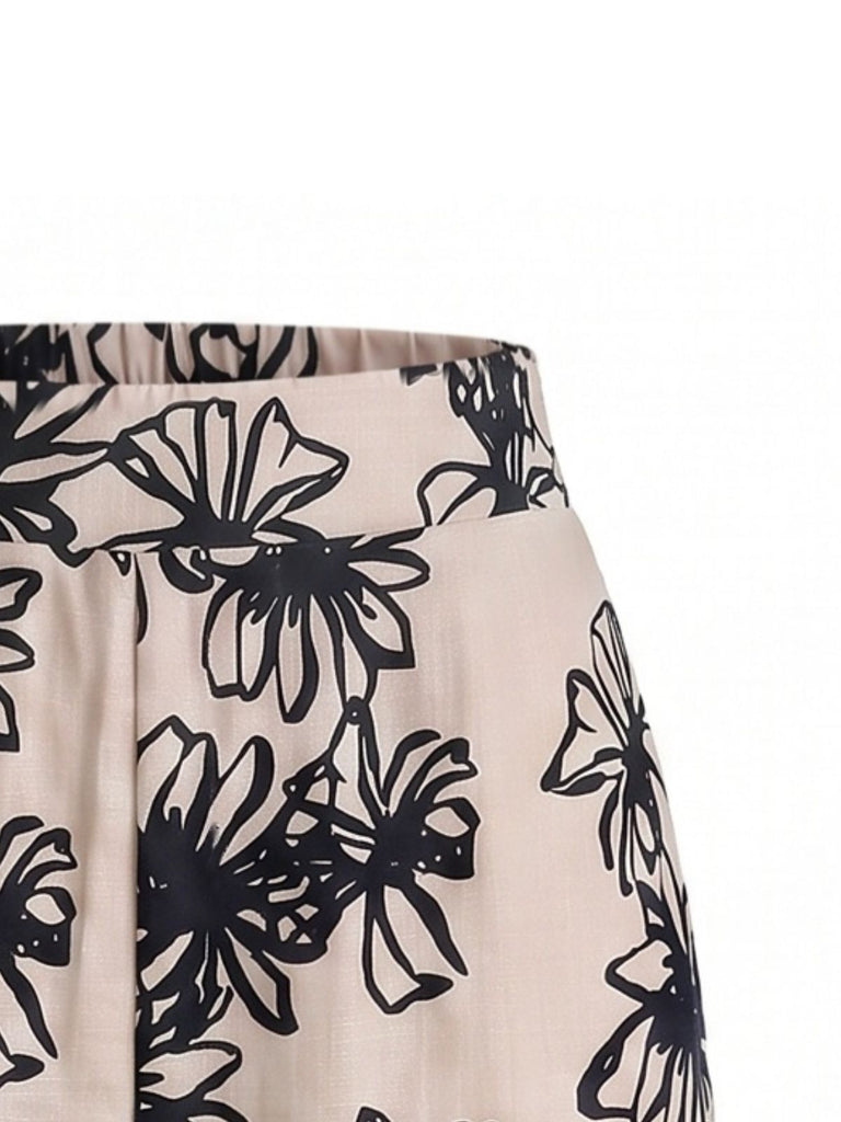Beige 1940s Vintage Retro Pants 4