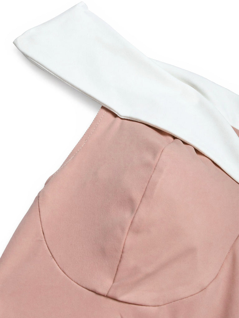 [Pre-Sale] Peach Pink 1950s Vintage Classic Dress 5