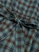 [Pre-Sale] Lake Green Plaid Lace Blouse 6