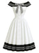 [Pre-Sale] 1950s Bow Vintage Classic Dress 2