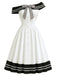 [Pre-Sale] 1950s Bow Vintage Classic Dress 3