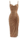 [Pre-Sale] Rose Gold 1930s Vintage Classic Dress 3