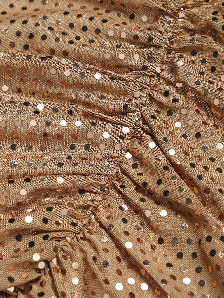 [Pre-Sale] Rose Gold 1930s Vintage Classic Dress 7