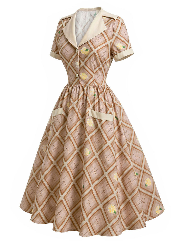 vintage dresses for sale & Retro Dresses Women High Neck BEAUTIFUL 70's GOLDWORM Dress/70's Vintage
