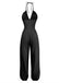 1950s Halter V Neck Vintage Jumpsuit 2