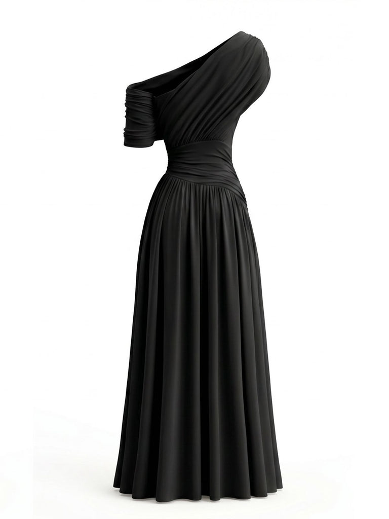 Elegant 1970s Vintage Classic Dress 2