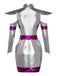 Silver 1960s Metallic Futuristic Costume Set