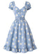 [Pre-Sale] Light Blue 1950s Vintage Retro Dress 2