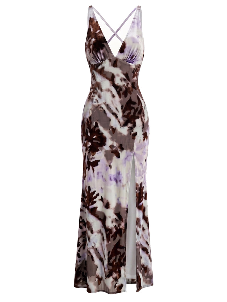 [Pre-Sale] Brown 1930s Vintage Retro Dress 2