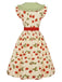 [Pre-Sale] 1950s Floral Belted Dress 3