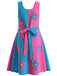 [Plus Size] [Pre-Sale] [Plus Size] Multicolor 1960s Vintage Floral Dress