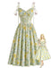 [Pre-Sale] Chartreuse 1930s Vintage Retro Dress