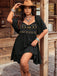 Black 1950s Vintage Retro Dress 6