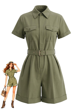 1950s Vintage Retro Jumpsuit