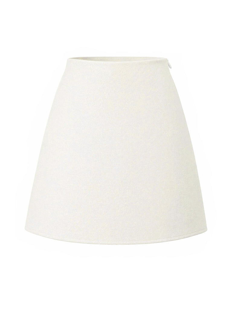 [Pre-Sale] Beige 1970s Vintage Classic Skirt 4