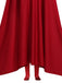 Red 1960s Vintage Dress 7