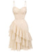 Beige 1930s Halter Dress 2