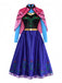 Blue 1940s Vintage Dress 2