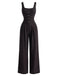 1940s Square Neck Vintage Classic Jumpsuit