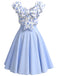 [Pre-Sale] 1950s Bow Vintage Classic Dress