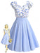 [Pre-Sale] 1950s Bow Vintage Classic Dress 2
