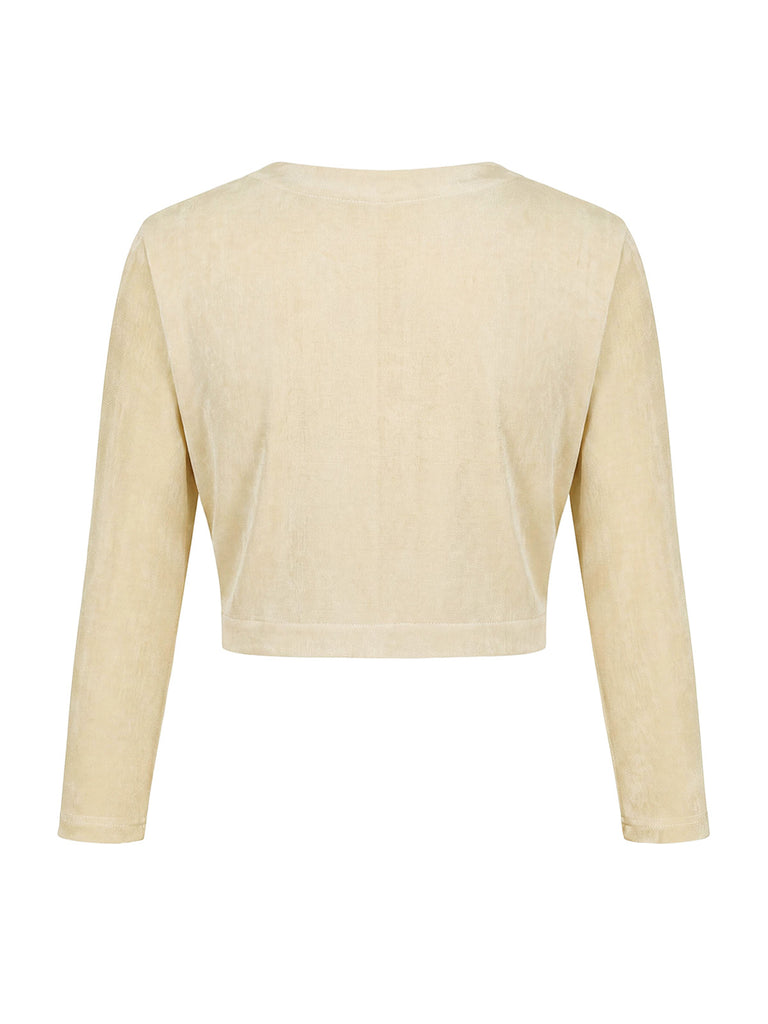 [Pre-Sale] Cream Color 1940s Vintage Top 8