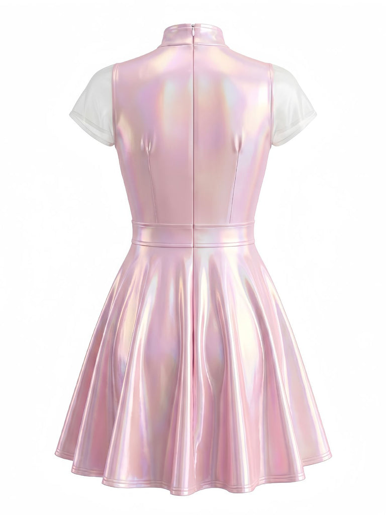 Pale Pink 1960s Vintage Dress 4