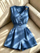 Lake Blue 1950s V Neck Jumpsuit 4