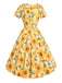 [Pre-Sale] Dark Yellow 1950s Vintage Classic Dress 3