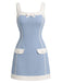 [Pre-Sale] Light Blue 1960s Bow Dress 2