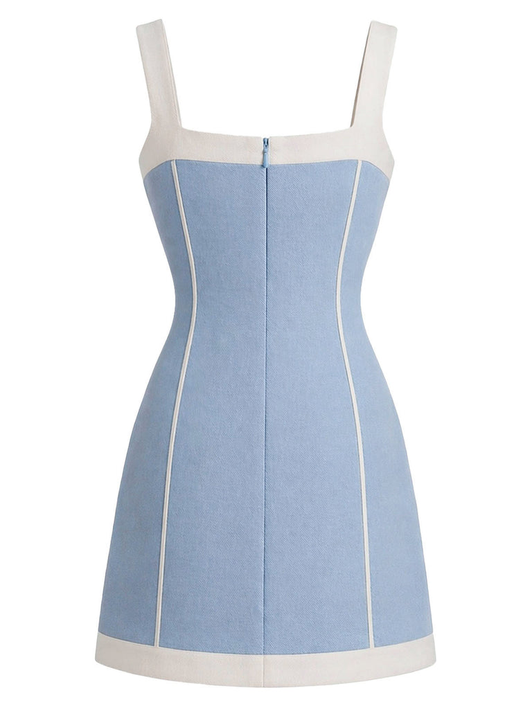 [Pre-Sale] Light Blue 1960s Bow Dress 3