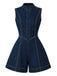 [Pre-Sale] Dark Blue 1980s Denim Vintage Jumpsuit